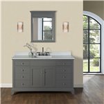 Fairmont Designs Smithfield 60" Vanity - Medium Gray