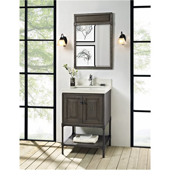 Fairmont Designs Toledo 24" Vanity - Door - Driftwood Gray