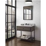 Fairmont Designs Toledo 36" Open Shelf Vanity - Driftwood Gray