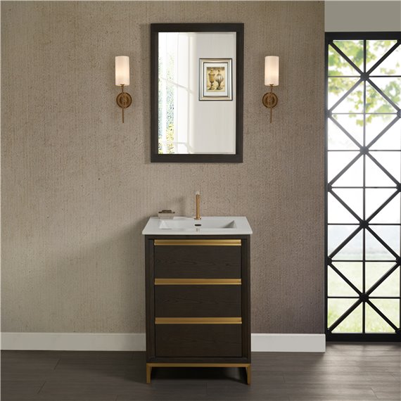 Fairmont Designs Ambassador 24" Vanity - Burnt Chocolate