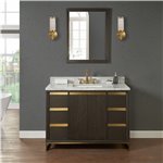 Fairmont Designs Ambassador 48" Vanity - Burnt Chocolate