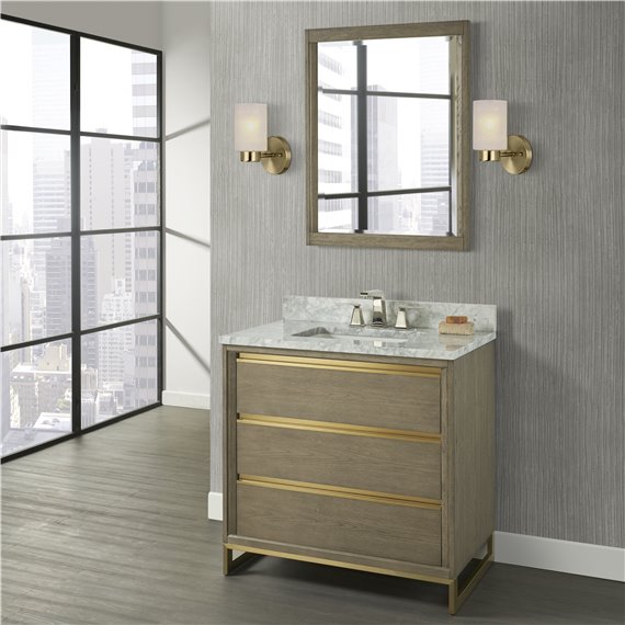 Fairmont Designs Ambassador 36" Vanity - Antique Grey