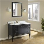 Fairmont Designs Charlottesville w/Brass 48" Vanity - Door - Vintage Black