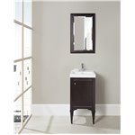 Fairmont Designs Charlottesville w/Nickel 18x16" Vanity - Door - Vintage Black