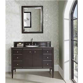 Fairmont Designs Charlottesville w/Nickel 48" Vanity - Door - Vintage Black