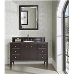 Fairmont Designs Charlottesville w/Nickel 48" Vanity - Door - Vintage Black