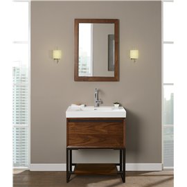 Fairmont Designs M4 30x18" Open Shelf Vanity - Natural Walnut