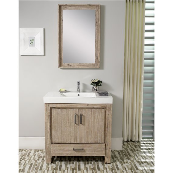 Fairmont Designs Oasis 36x18" Vanity - Sand Pebble