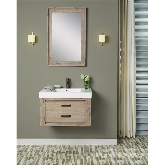 Fairmont Designs Oasis 30x18" Wall Mount Vanity - Sand Pebble