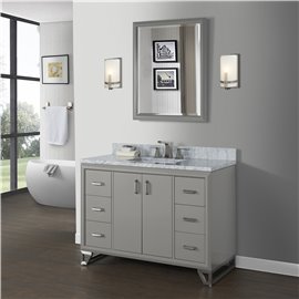 Fairmont Designs Revival 48" Vanity - Glossy Medium Gray