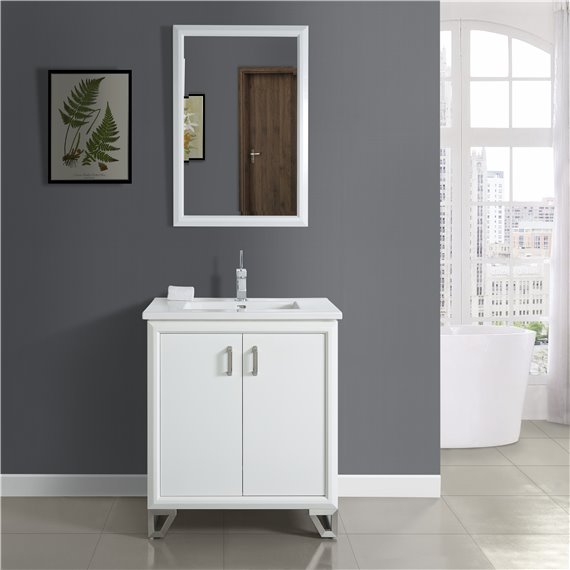 Fairmont Designs Revival 30 - Vanity - Glossy White