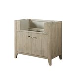 Fairmont Designs River View 36" Farmhouse Vanity - Toasted Almond