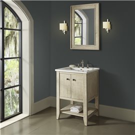 Fairmont Designs River View 24" Open Shelf Vanity - Toasted Almond