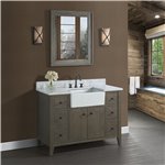 Fairmont Designs River View 48" Farmhouse Vanity - Coffee Bean