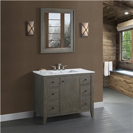 Fairmont Designs River View 42" Vanity - Coffee Bean