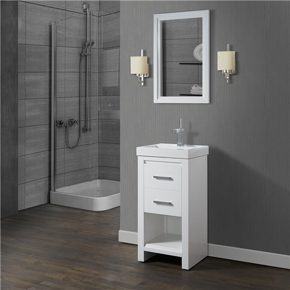 Fairmont Designs Studio One 18x16" Vanity - Glossy White