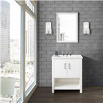 Fairmont Designs Studio One 30" Vanity - Glossy White