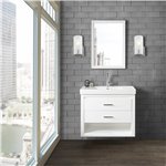 Fairmont Designs Studio One 36x18" Wall Mount Vanity - Glossy White