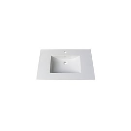 Fairmont Designs (11/16") 37" Tops White Ceramic Vanity Sink Top with Integral Bowl