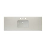 Fairmont Designs 2cm (3/4") 61" Quartz Top Ease Edge