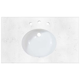 Fairmont Designs 2cm (3/4") 37" Quartz Top Ogee Edge