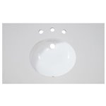 Fairmont Designs 2cm (3/4") 37" Quartz Top Ogee Edge