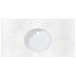 Fairmont Designs 2cm (3/4") 43" Quartz Top Ogee Edge