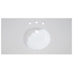 Fairmont Designs 2cm (3/4") 43" Quartz Top Ogee Edge