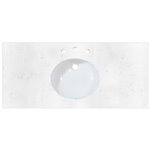 Fairmont Designs 2cm (3/4") 49" Quartz Top Ogee Edge