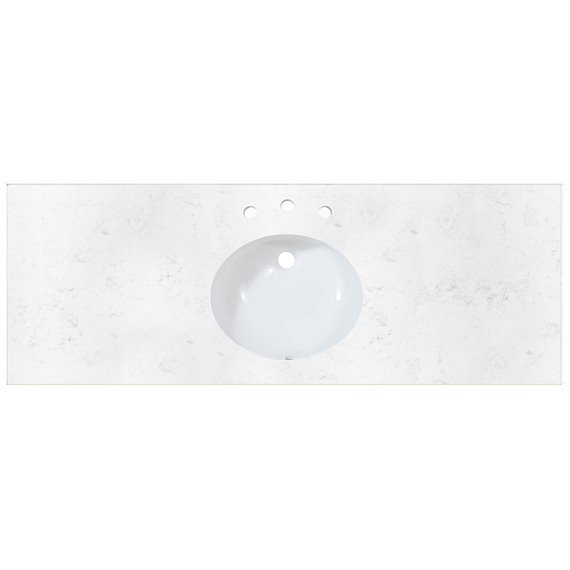 Fairmont Designs 2cm (3/4") 61" Quartz Top Ogee Edge