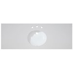 Fairmont Designs 2cm (3/4") 61" Quartz Top Ogee Edge