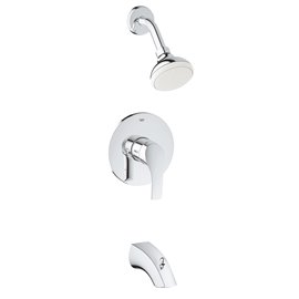 Grohe 3501220A Eurosmart, Tub/Shower Combo, 1.50 Gpm