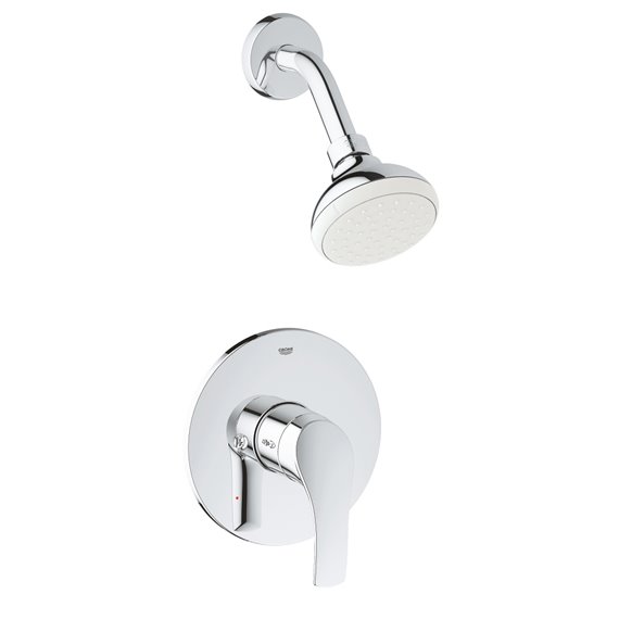 Grohe 3501420A Eurosmart, Shower Combo, 1.50 Gpm