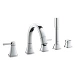 Grohe 19919 Grandera 2Hdl Trimset Bath 5-H - Chrome