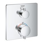 Grohe 24110 Grohtherm Square Single Func Thm Trim