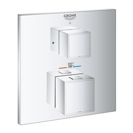 Grohe 24157 Grohtherm Cube Single Func Thm Trim