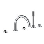 Grohe 25049 Atrio New 2Hdl Bath 5-H Us - Chrome