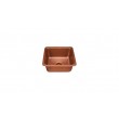 Franke CUJ110-16 Square undermount copper sink
