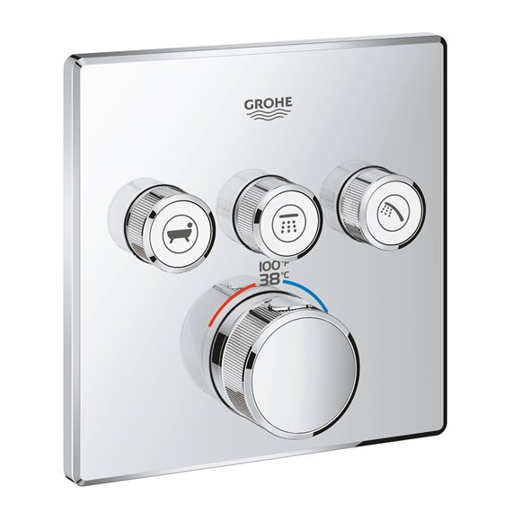 Grohe 29142 Grt Smartcontrol Thm Trim Square 3Sc Us