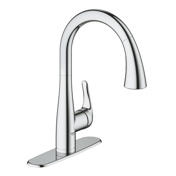 Grohe 30211 Elberon Ohm Sink C-Spout Dual Spray Us