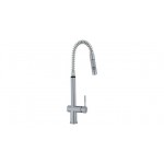 Franke FF-21 Faucet Polished Chrome w Pull Out stream & spray