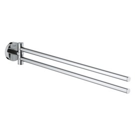 Grohe 40371 Essentials Double Towel Bar