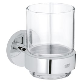 Grohe 40447 Essentials Glass W/Holder