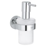 Grohe 40448 Essentials Soap Dispenser W/Holder