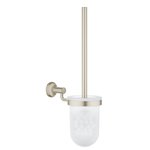 Grohe 40658 Essentials Authentic Toilet Brush Set