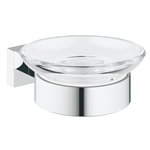 Grohe 40754 Essentials Cube Soap Dish W.Holder