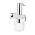 Grohe 40756 Essentials Cube Soap Dispenser W/Holder