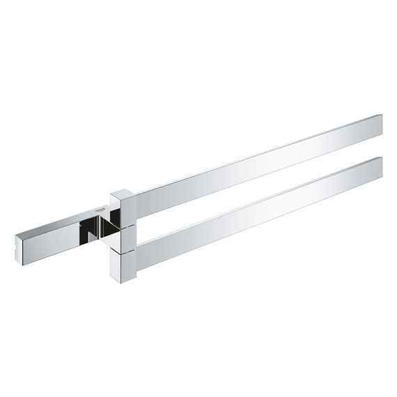 Grohe 40768 Selection Cube Double Towel Bar