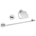 Grohe 40775 Essentials Accessories Set Guest 3-In-1