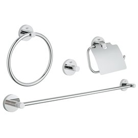 Grohe 40776 Essentials Accessories Set Master 4-In-1